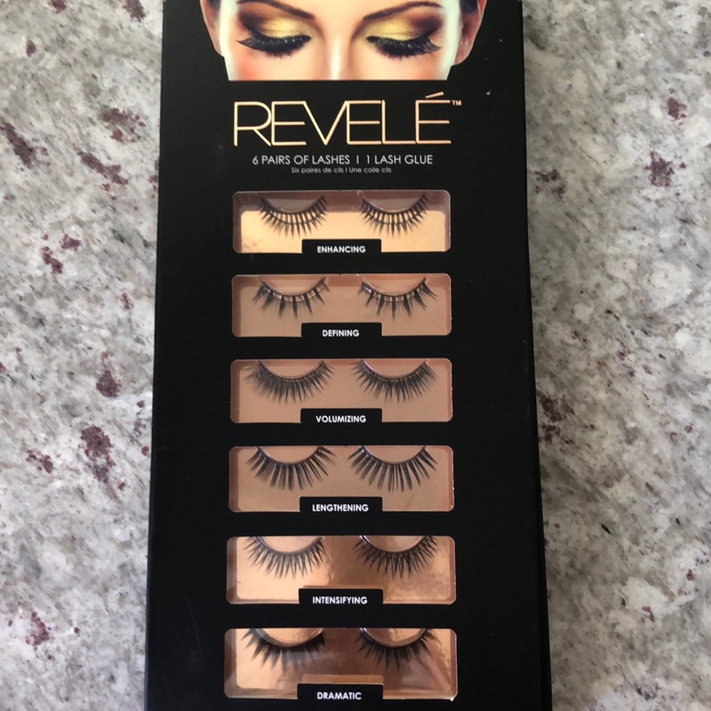 Lashes 6 pair Revele